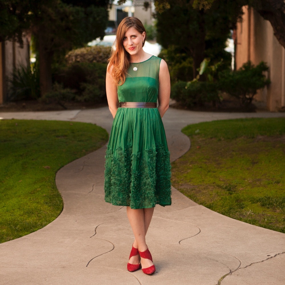 Silk Anthropologie dress